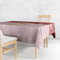 Lovely Pig Merry Christmas Tablecloth Xmas Holiday Patterns - Wonder Print Shop