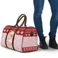 Lovely Pig Merry Christmas Travel Bag Xmas Holiday Patterns - Wonder Print Shop