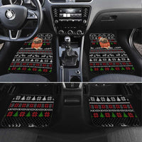 Lovely Pug Dog Christmas Car Mats Xmas Holiday Patterns - Wonder Print Shop