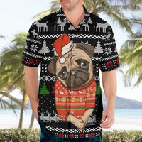 Lovely Pug Dog Christmas Hawaiian Shirt Xmas Holiday Patterns - Wonder Print Shop