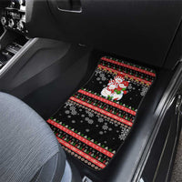 Lovely Snowman Christmas Car Mats Xmas Holiday Patterns - Wonder Print Shop