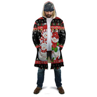 Lovely Snowman Christmas Cloak Xmas Holiday Patterns - Wonder Print Shop