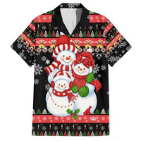Lovely Snowman Christmas Hawaiian Shirt Xmas Holiday Patterns - Wonder Print Shop