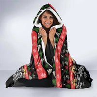 Lovely Snowman Christmas Hooded Blanket Xmas Holiday Patterns - Wonder Print Shop