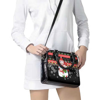 Lovely Snowman Christmas Shoulder Handbag Xmas Holiday Patterns - Wonder Print Shop