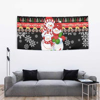 Lovely Snowman Christmas Tapestry Xmas Holiday Patterns - Wonder Print Shop
