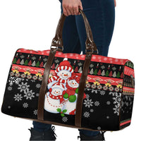 Lovely Snowman Christmas Travel Bag Xmas Holiday Patterns - Wonder Print Shop