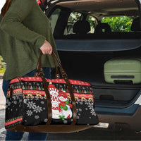 Lovely Snowman Christmas Travel Bag Xmas Holiday Patterns - Wonder Print Shop