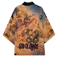 Seth Serpent Kimono Sandstorm Egyptian Chaos God in Ancient Desert Tones
