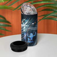 Shu Air Void Egyptian 4 in 1 Can Cooler Tumbler with Storm God and Ankh Ancient Mythology