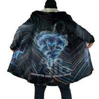 Shu Air Void Egyptian Cloak with Storm God and Ankh Ancient Mythology