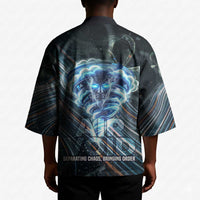 Shu Air Void Egyptian Kimono with Storm God and Ankh Ancient Mythology