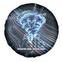 Shu Air Void Egyptian Spare Tire Cover with Storm God and Ankh Ancient Mythology