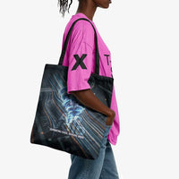 Shu Air Void Egyptian Tote Bag with Storm God and Ankh Ancient Mythology