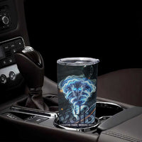 Shu Air Void Egyptian Tumbler Cup with Storm God and Ankh Ancient Mythology