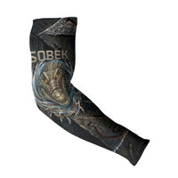 Sobek Egypt Arm Sleeves with Crocodile Head Water Symbolism Ancient Guardian