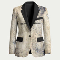 Thoth Blazer Ibis Head and Ancient Scroll Egyptian Wisdom