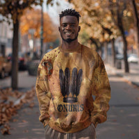 Onuris Sweatshirt Egyptian War God Slayer of Enemies Spear Lion Ancient Battle