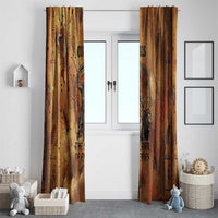Onuris Window Curtain Egyptian War God Slayer of Enemies Spear Lion Ancient Battle