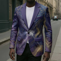 Onuris Blazer Cosmic Warrior Egyptian God Eye of Horus Spears Starry Night
