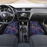 Onuris Car Mats Cosmic Warrior Egyptian God Eye of Horus Spears Starry Night