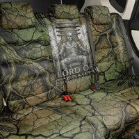 Osiris Back Car Seat Cover Lord of Eternity Egyptian God Throne Mummy Staffs Ancient
