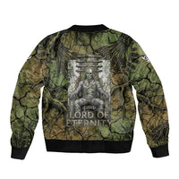 Osiris Bomber Jacket Lord of Eternity Egyptian God Throne Mummy Staffs Ancient