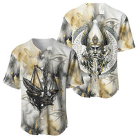 Osiris Egyptian Baseball Jersey God of Afterlife Feather Scale Judgment Eye of Horus