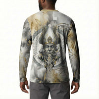 Osiris Egyptian Button Sweatshirt God of Afterlife Feather Scale Judgment Eye of Horus