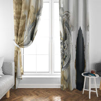 Osiris Egyptian Window Curtain God of Afterlife Feather Scale Judgment Eye of Horus