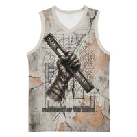 Ptah Egyptian Basketball Jersey God of Crafts Architecture Tools Fashioner of the Earth