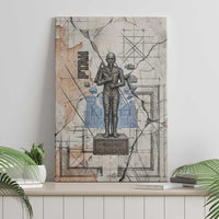 Ptah Egyptian Canvas Wall Art God of Crafts Architecture Tools Fashioner of the Earth