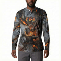 Ptah Egyptian Button Sweatshirt God of Creation Great Artificer Hammer - Anvil Fire Forged