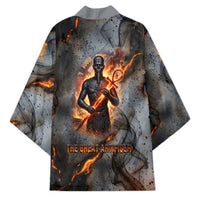 Ptah Egyptian Kimono God of Creation Great Artificer Hammer - Anvil Fire Forged