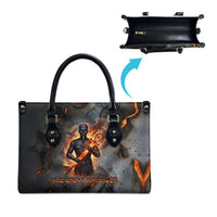 Ptah Egyptian Leather Bag God of Creation Great Artificer Hammer - Anvil Fire Forged