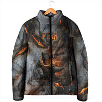 Ptah Egyptian Padded Jacket God of Creation Great Artificer Hammer - Anvil Fire Forged