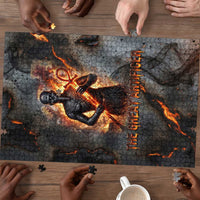 Ptah Egyptian Puzzle God of Creation Great Artificer Hammer - Anvil Fire Forged