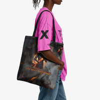 Ptah Egyptian Tote Bag God of Creation Great Artificer Hammer - Anvil Fire Forged