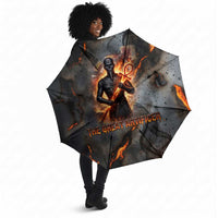 Ptah Egyptian Umbrella God of Creation Great Artificer Hammer - Anvil Fire Forged