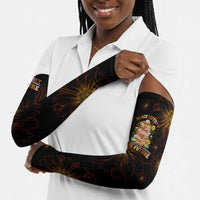 Black History Month Black African American Teachers Arm Sleeves Afrocentric Floral Art with Motivational Typography