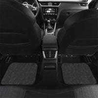 Cool Raccoon Drinking Iced Coffee Car Mats Funny Animal Meme Urban Night Photography