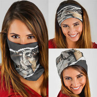 Cool Raccoon Drinking Iced Coffee Neck Gaiter Funny Animal Meme Urban Night Photography
