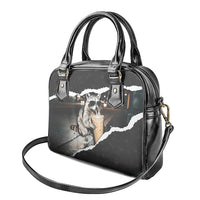 Cool Raccoon Drinking Iced Coffee Shoulder Handbag Funny Animal Meme Urban Night Photography