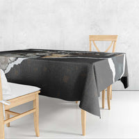 Cool Raccoon Drinking Iced Coffee Tablecloth Funny Animal Meme Urban Night Photography