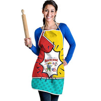 Benito Bowl Puerto Rican Frog Apron Playful Pop‑Culture Game Day