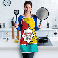 Benito Bowl Puerto Rican Frog Apron Playful Pop‑Culture Game Day