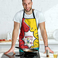 Benito Bowl Puerto Rican Frog Apron Playful Pop‑Culture Game Day