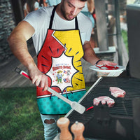 Benito Bowl Puerto Rican Frog Apron Playful Pop‑Culture Game Day