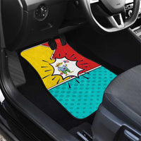 Benito Bowl Puerto Rican Frog Car Mats Playful Pop‑Culture Game Day