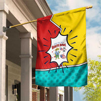Benito Bowl Puerto Rican Frog Garden Flag Playful Pop‑Culture Game Day